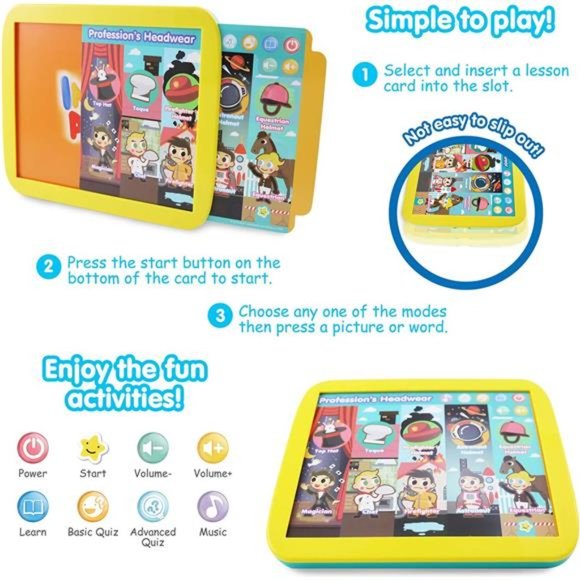 BEST LEARNING INNO PAD Smart Fun Lessons - Educational Tablet Toy for Kids - Picture 3 of 6